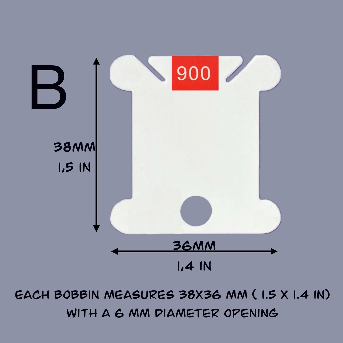 490 DMC Plastic Bobbins-490 Colors Ready Labeled Bobbins (NO floss included) 490 Labeled Plastic Bobbins, Perfect Present Gift for Stitchers