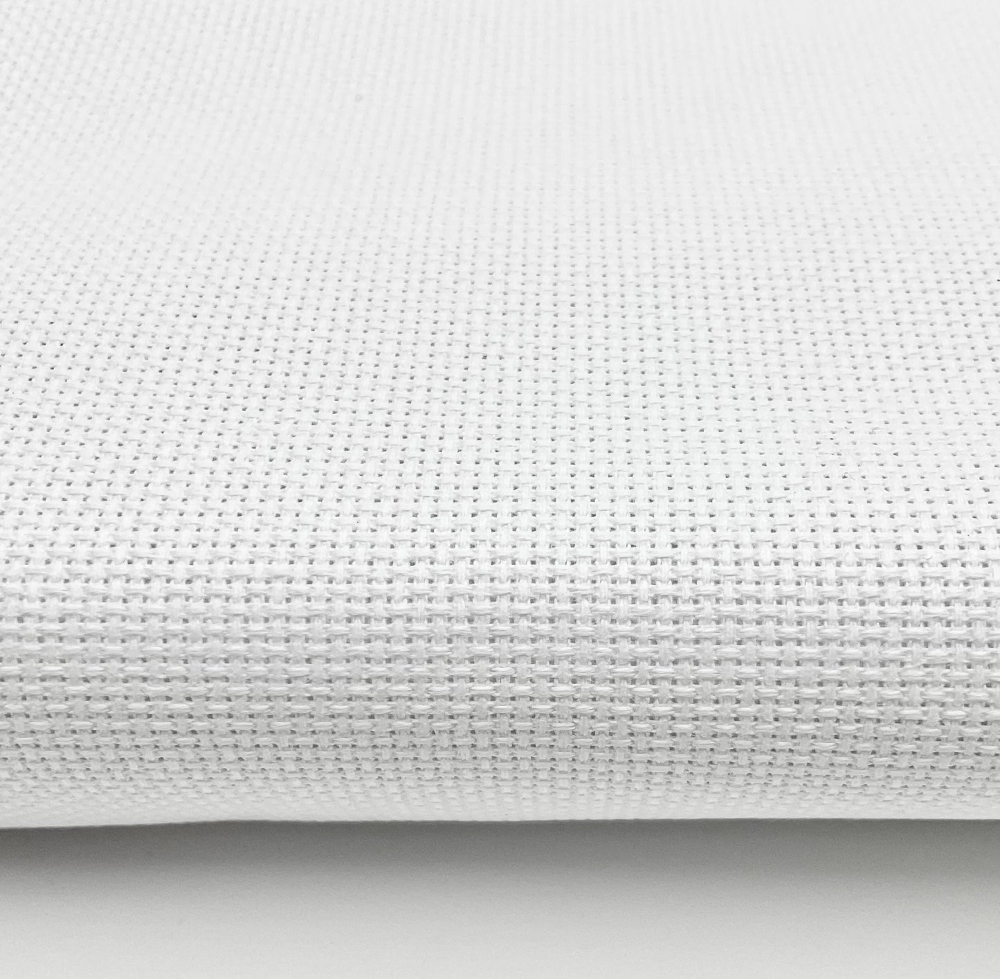 Premium 18 Count Aida Elevate Your Stitching with Multiple Sizes 100% Cotton 59-inch wide White Fabric for Cross Stitch,Embroidery,Crafting