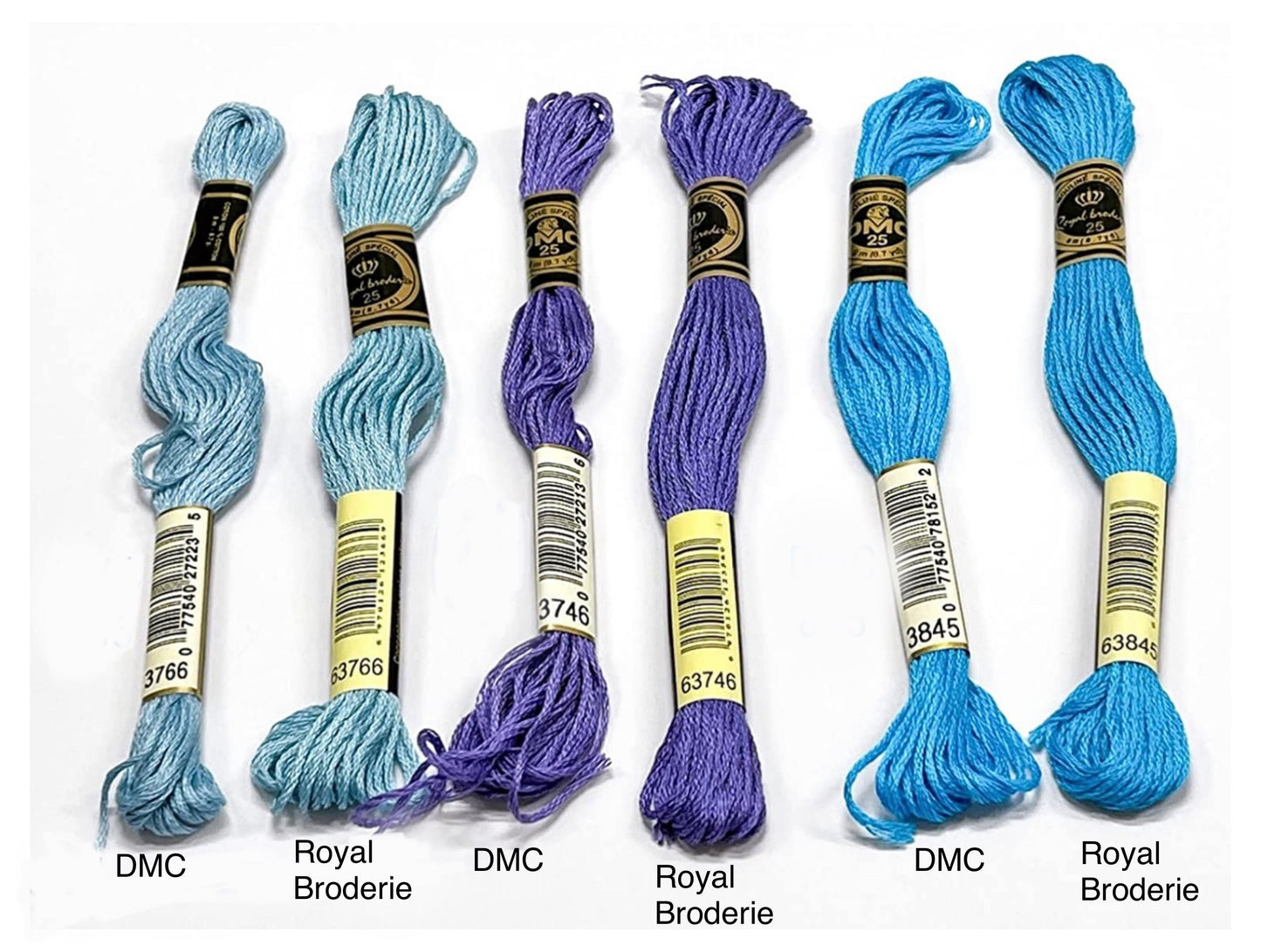 447 Rainbow Colors: Your Complete Embroidery Thread Set in One Bag.Gift Cross Stitch Tread Kit, 447 Colors Floss Mercerized Egyptian Cotton.