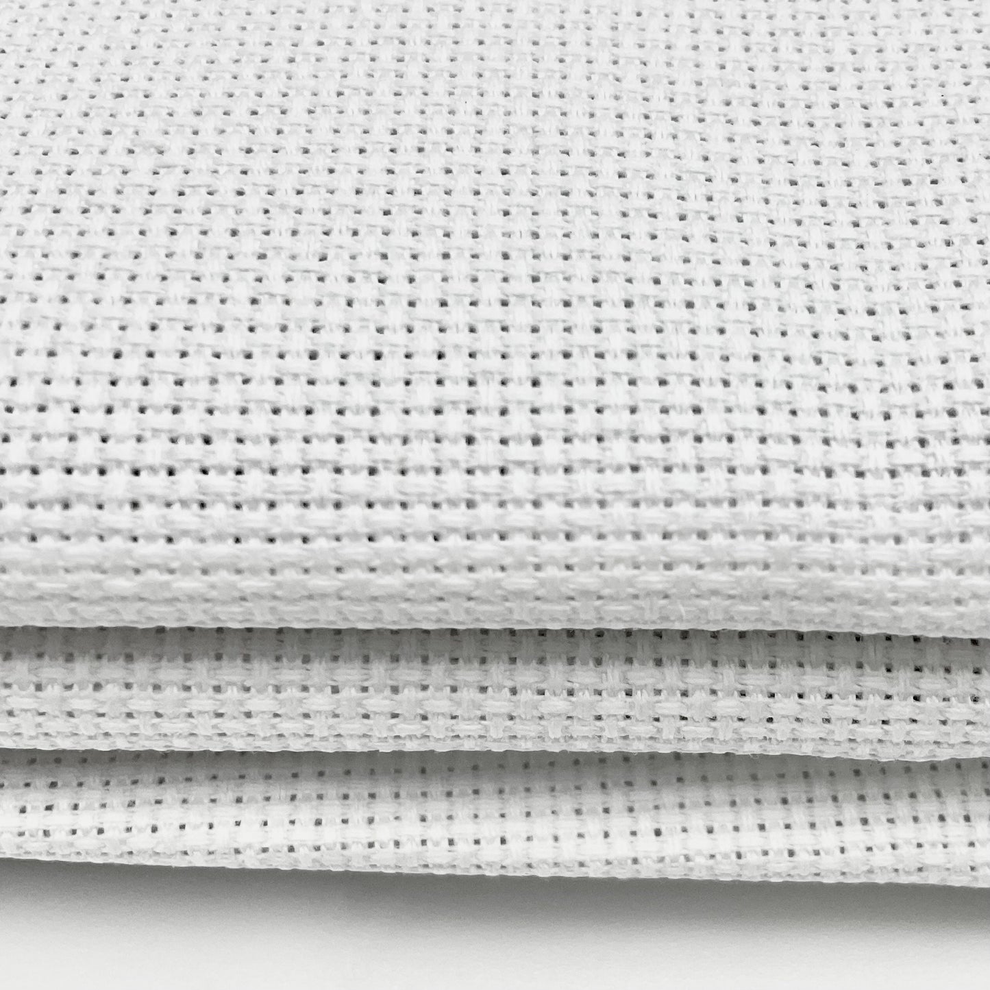Premium 18 Count Aida Elevate Your Stitching with Multiple Sizes 100% Cotton 59-inch wide White Fabric for Cross Stitch,Embroidery,Crafting