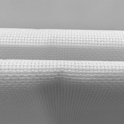 Premium 18 Count Aida Elevate Your Stitching with Multiple Sizes 100% Cotton 59-inch wide White Fabric for Cross Stitch,Embroidery,Crafting